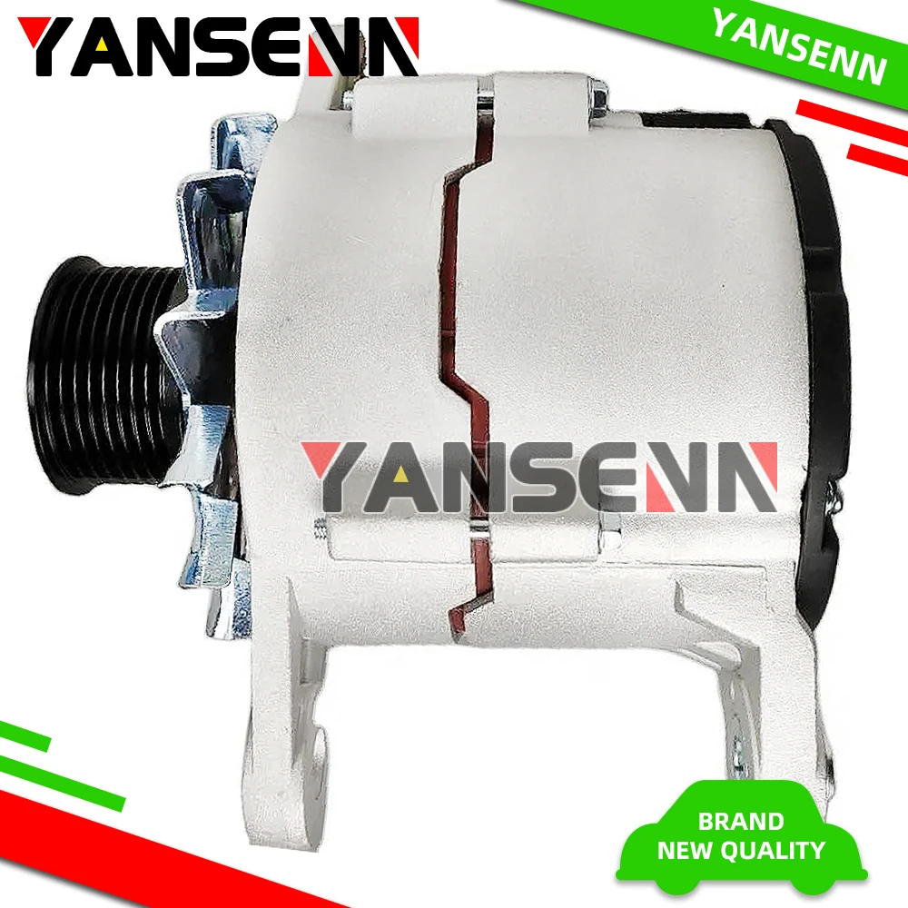 70Amp 24Volt 8 Pulley Alternator for Timberjack 850 950 Cummins 6CTA 8.3L 1998-2007 3415609 3920618 3935530 JFZ276W ATG20288