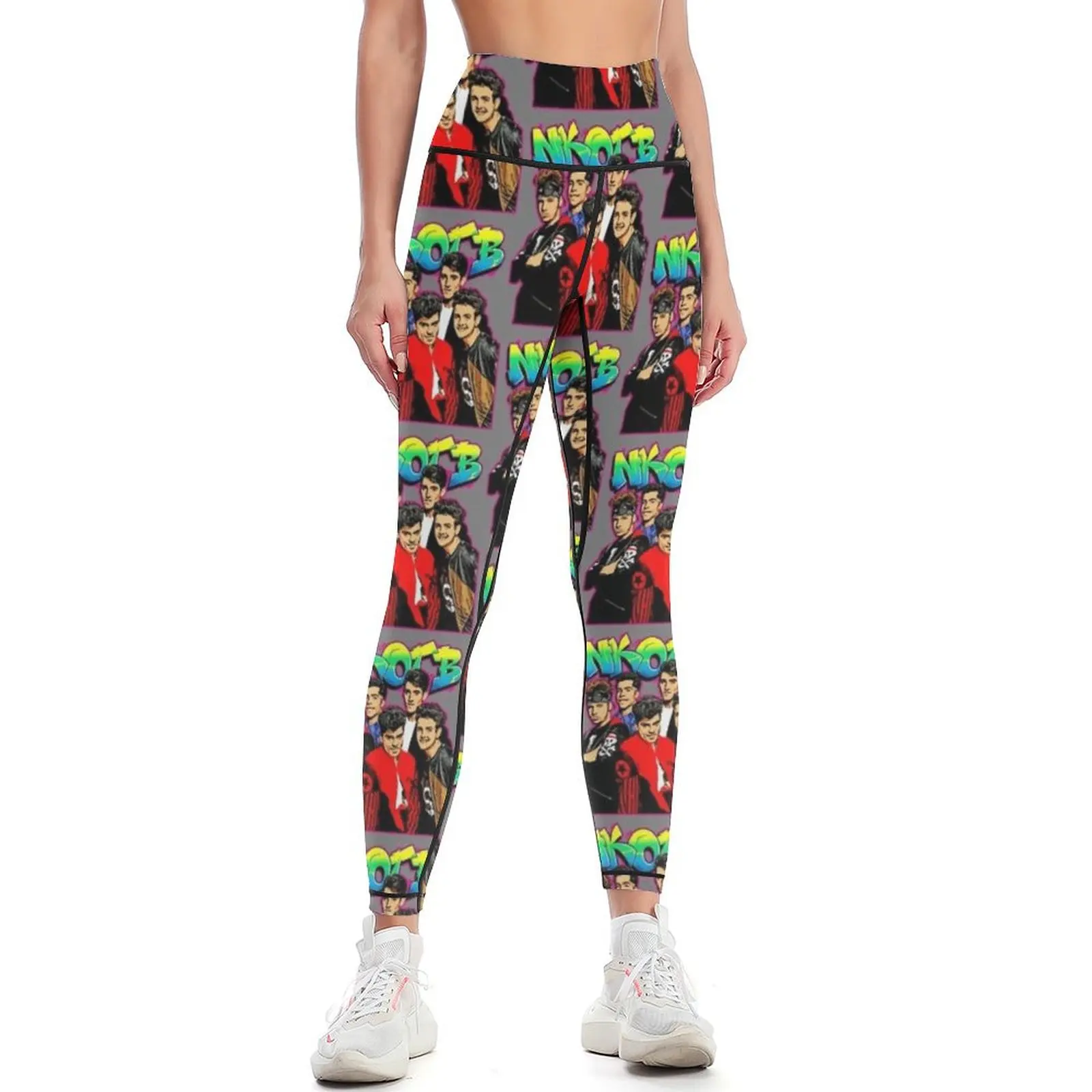 NKOTB BAND Leggings Golf wear active wear Womens Leggings