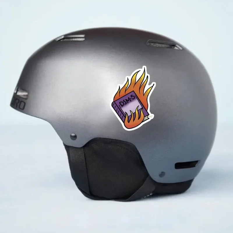 

2 шт. виниловые наклейки с юмором DSM-5 — забавные наклейки для автомобиля, ноутбука, бутылки с водой и многого другого (Рождество)