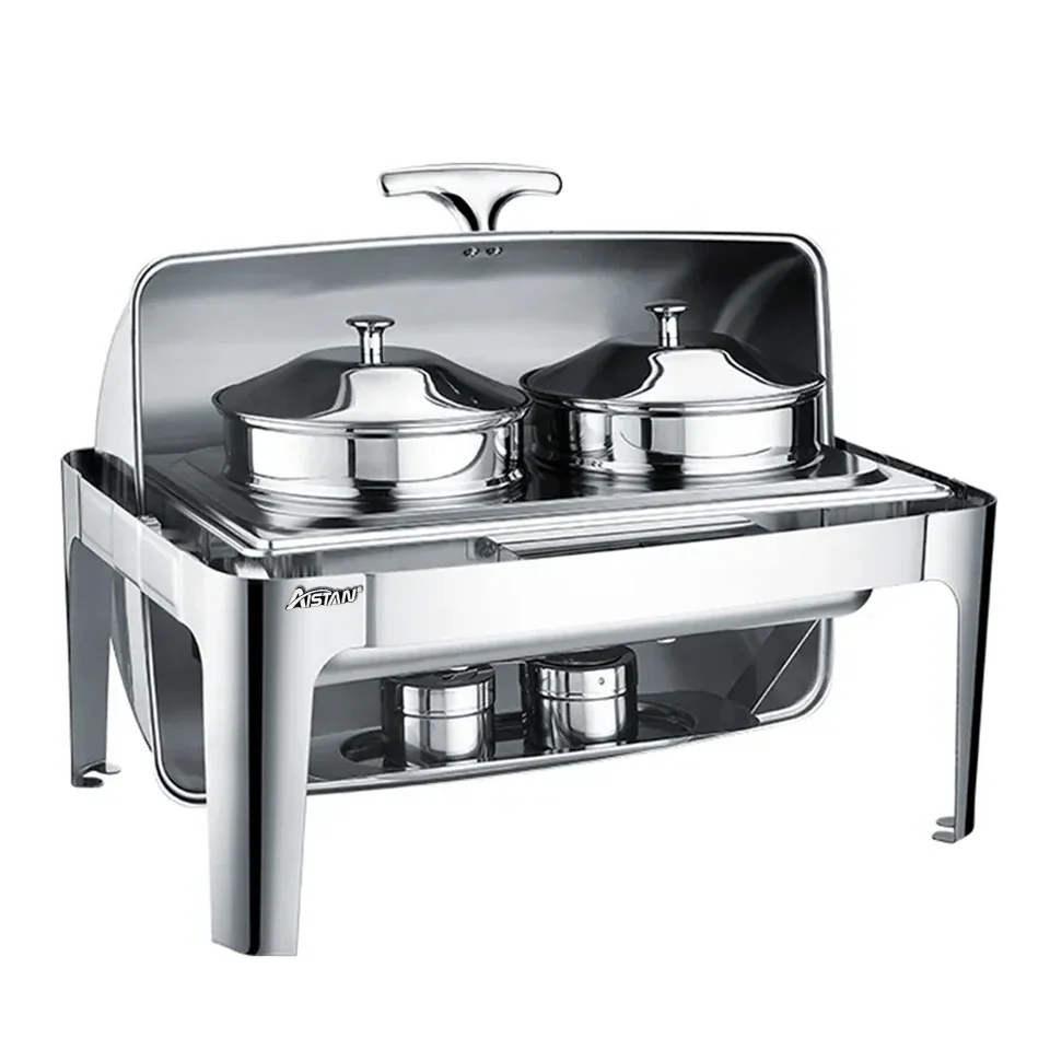 Professional Catering Equipment Buffet: Buffet Food Display Stand, Tray, Table, Chaffing Dish, Serving Dish