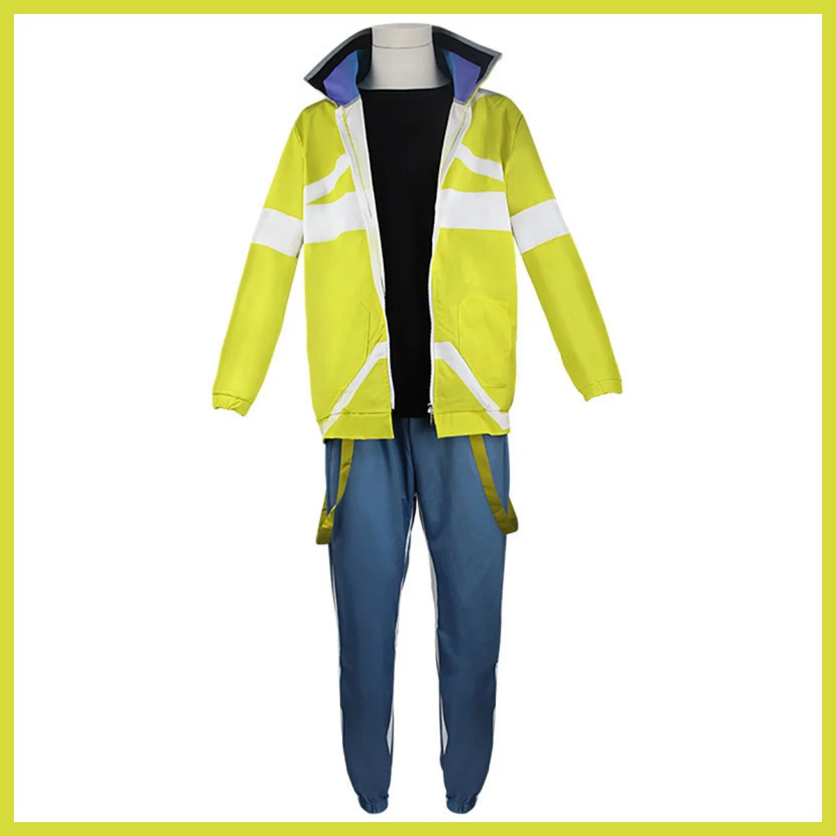 Game Rebecca David Martinez Lucyna Kushinada Cosplay Costume Coat Uniform Full Set Wig Man Woman Sexy Carnival Party Suit view 2