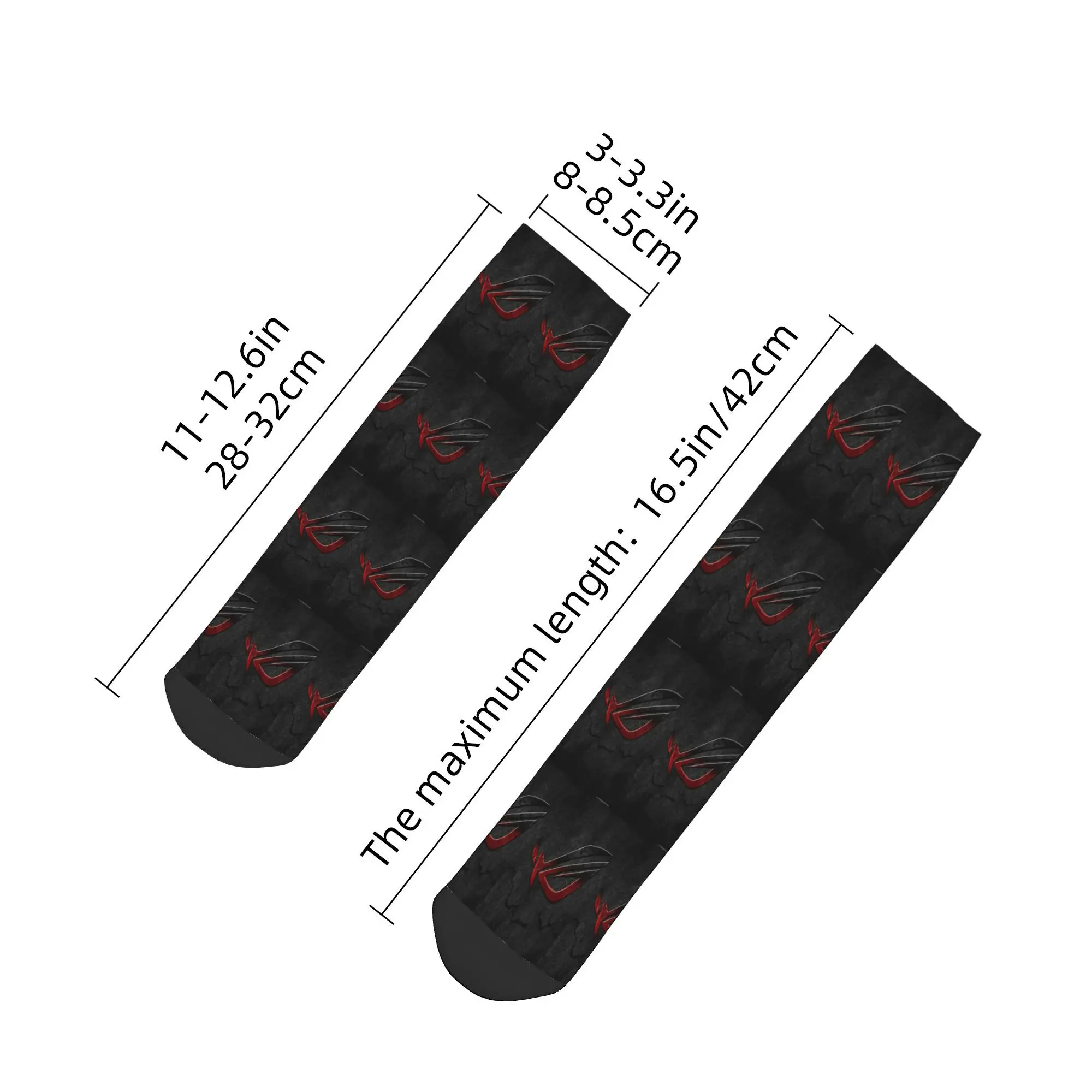 Calzini Asus Rog Harajuku Calze di alta qualità Calzini per tutte le stagioni Accessori per regali unisex
