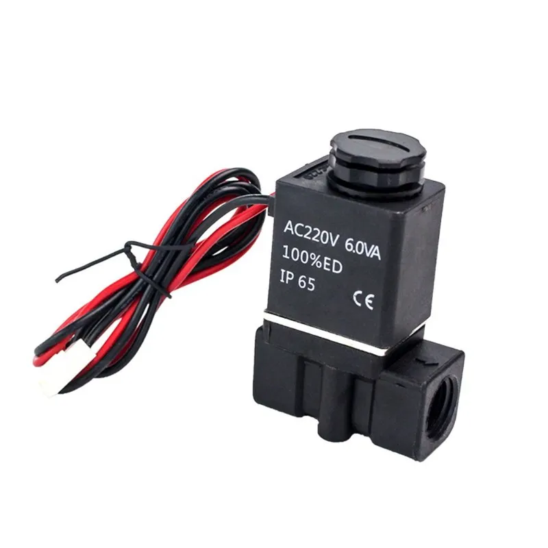 

2P025-06 1/8" 2P025-08 1/4"BSP 2 Position 2 Way Water Air Gas Oil Solenoid Valve Flow Control NC 12VDC 24VDC 220VAC