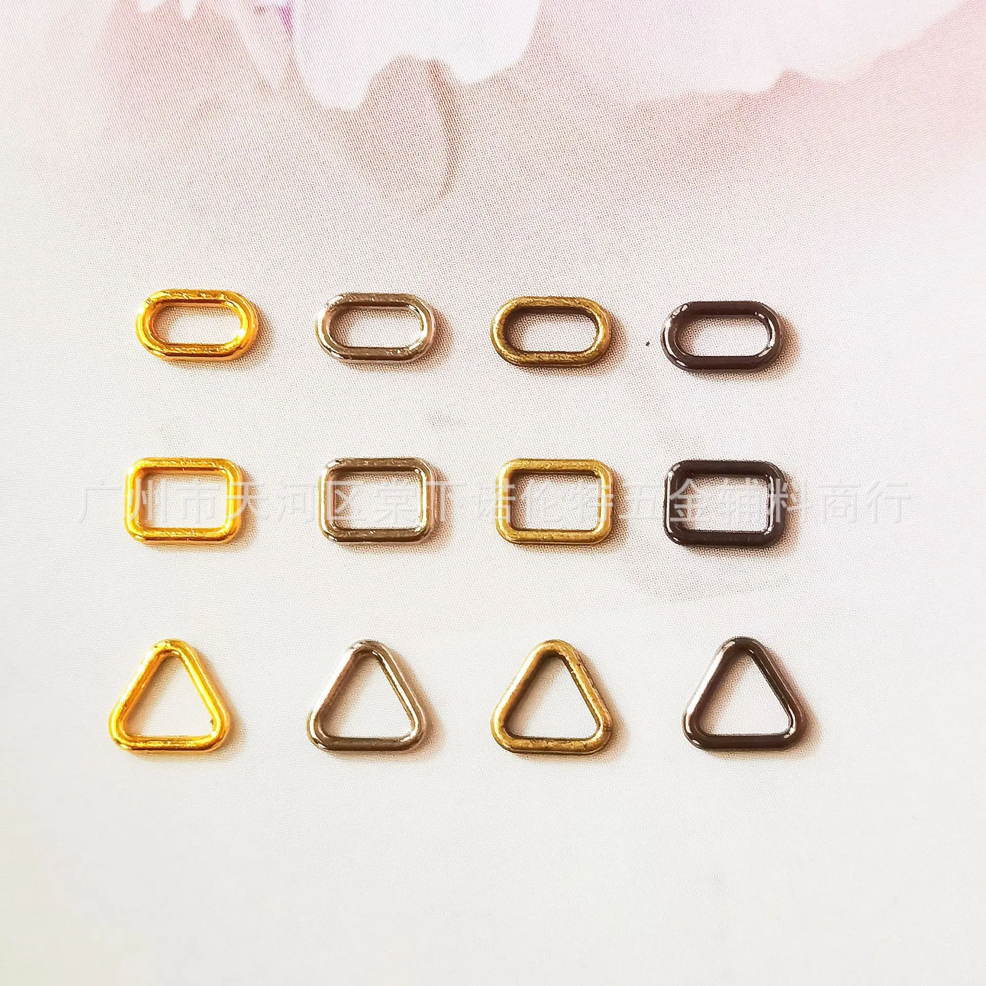 30PCS 4mm Mini Doll Handmade Bag Buckle DIY Doll Ultra-small Luggage Clothes Shoes Hardware Parts Accessories