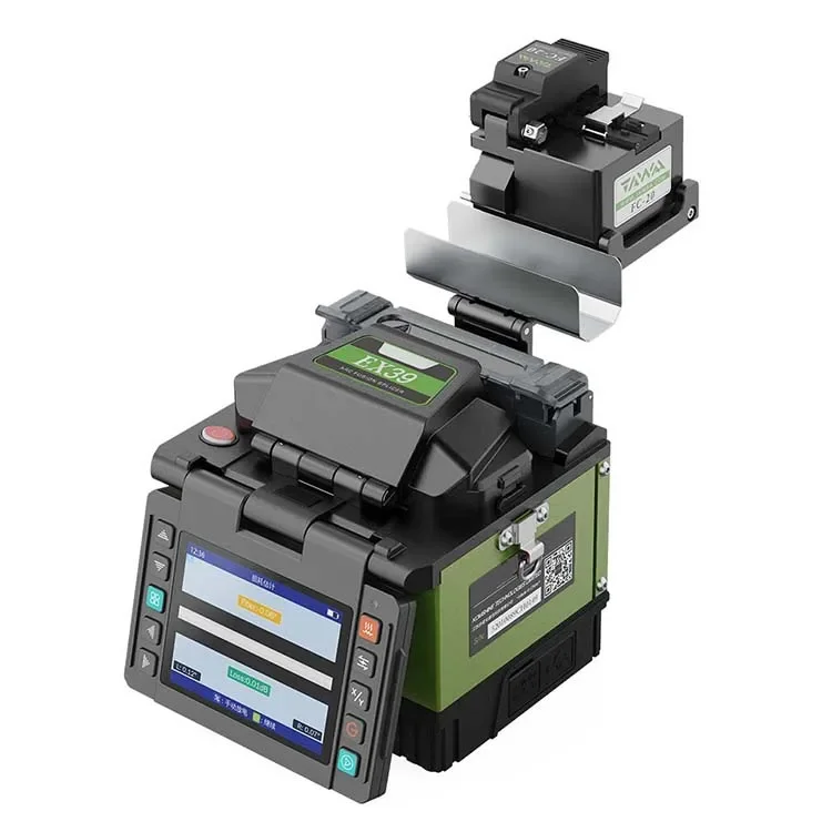 

New Arrival Light Weight Mini Fiber Optic Fusion Splicer Ftth Fibre Splicing Machine EX39 For Optical Cable With Low Price