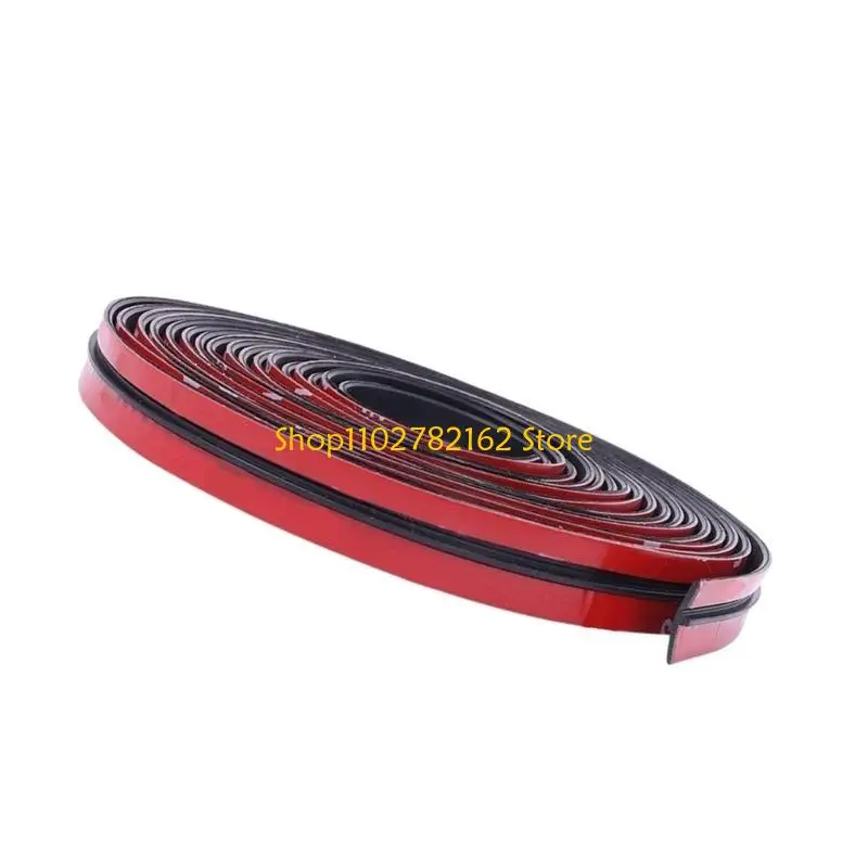 547B Auto Door Seal Strips 6M T Noise Reduction Weatherproof Rubber