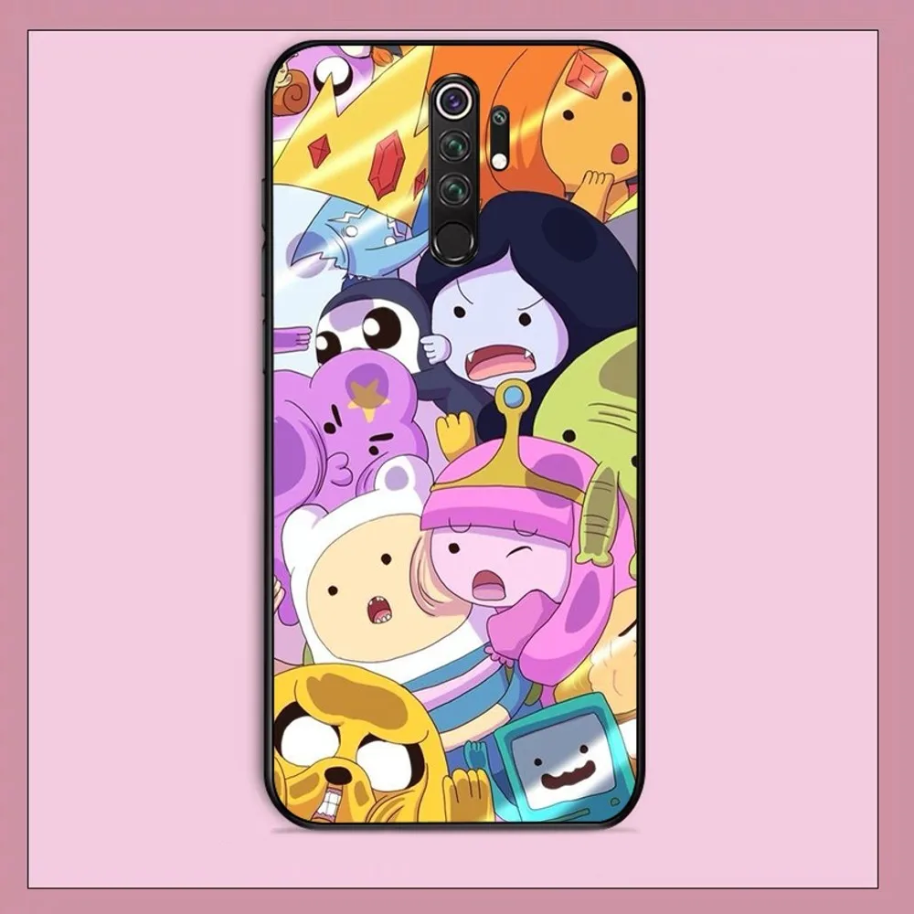 Cartoon A-Adventures T-Times Phone Case For Redmi Note 4 X 5 A 6 7 8 T 9 9S 10 11 11S 11Epro Poco M3 Pro