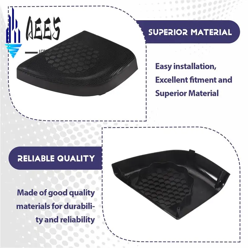

AEE5-Car Front Door Speaker Cover Trim Speaker Grille For Mercedes-Benz CLC-Class Coupe W203 2008-2011 A20372703889051 L+R