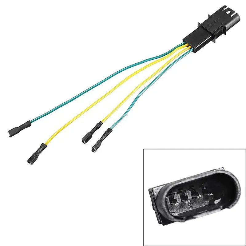 Side Mirror Heating Function Connector Cable Wire 2 Pack For BMW 3 4 5 6 7 Series F01 F02 F10 F11 F12 F13 F18 E90 E60