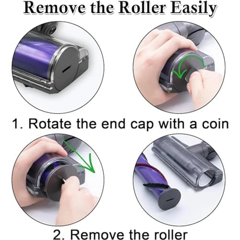 منظف رأس المحرك سريع التغيير لملحقات استبدال رأس التنظيف للمكنسة الكهربائية دايسون V7 V8 V10 V11 V15