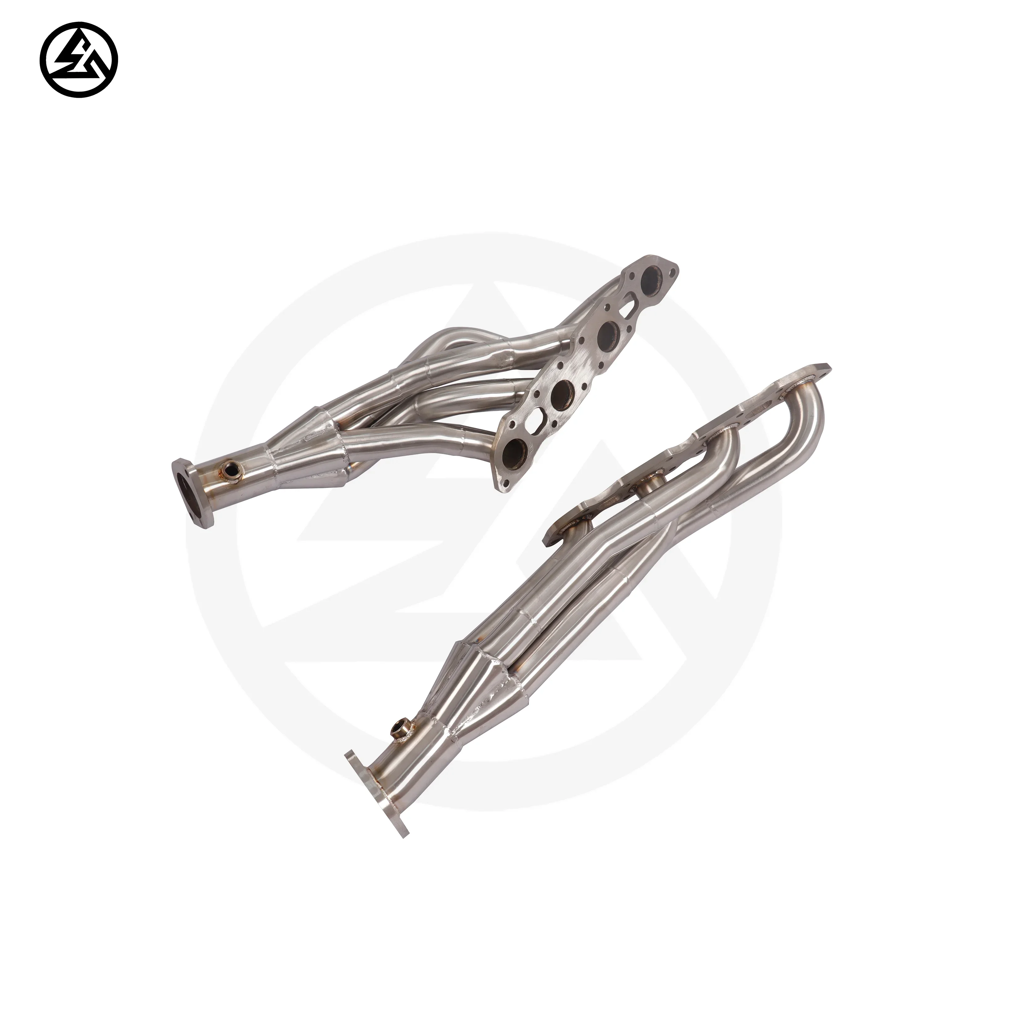 CSZ Exhaust Manifolds for Lexus ISF 5.0L V8 2007-2014 (RHD) Stainless Steel Free Flow Headers Straight Pipe