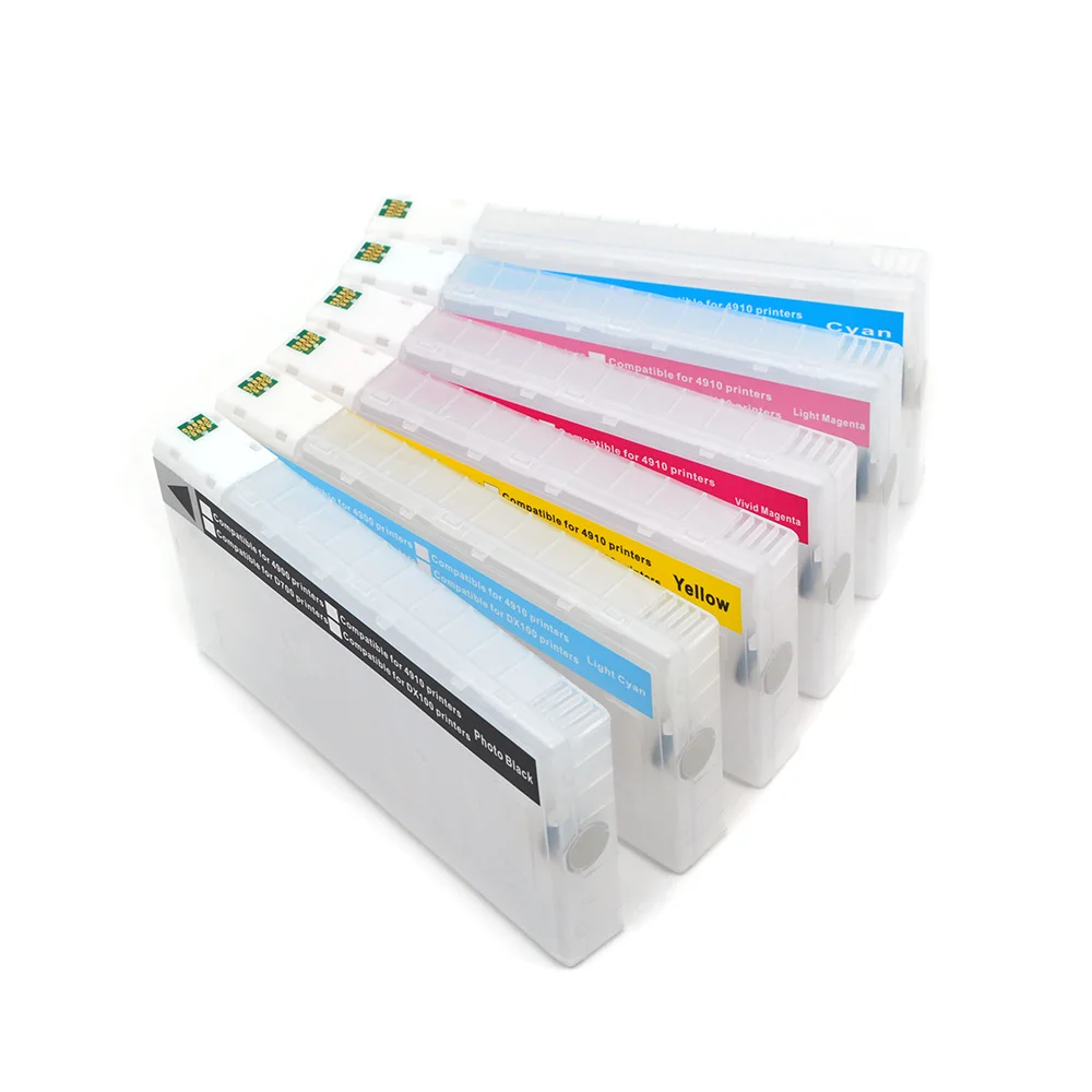 Cartucho de tinta recargable T7821-T7826 con Chip para impresora Epson SureColor D700 200 ML/PC