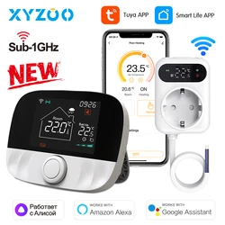 WiFi Gas Bolier Wireless Battery Thermostat RF Smart Tuya 3A Water Floor Heating Temperature Remote Controller Alexa Google Home