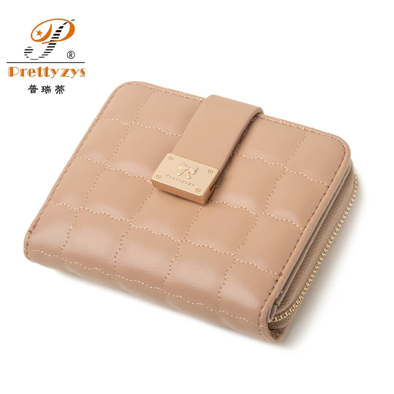 

Women Wallets New Luxury Brand Small Coin Purse Hasp Card Holder Lady Short Wallet Zipper Female Soft Leather Purse