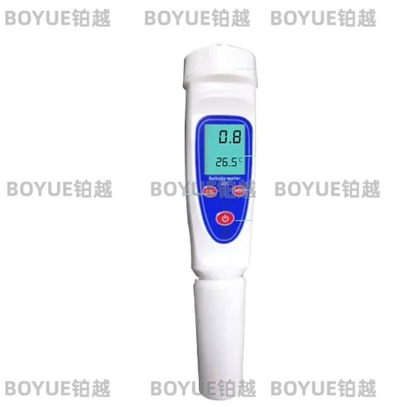 for Digital Pen Salinity Meter Waterproof 0-10% Range 0.2% Accuracy for Saltwater Aquarium Fish Pond Food Testing OEM ODM