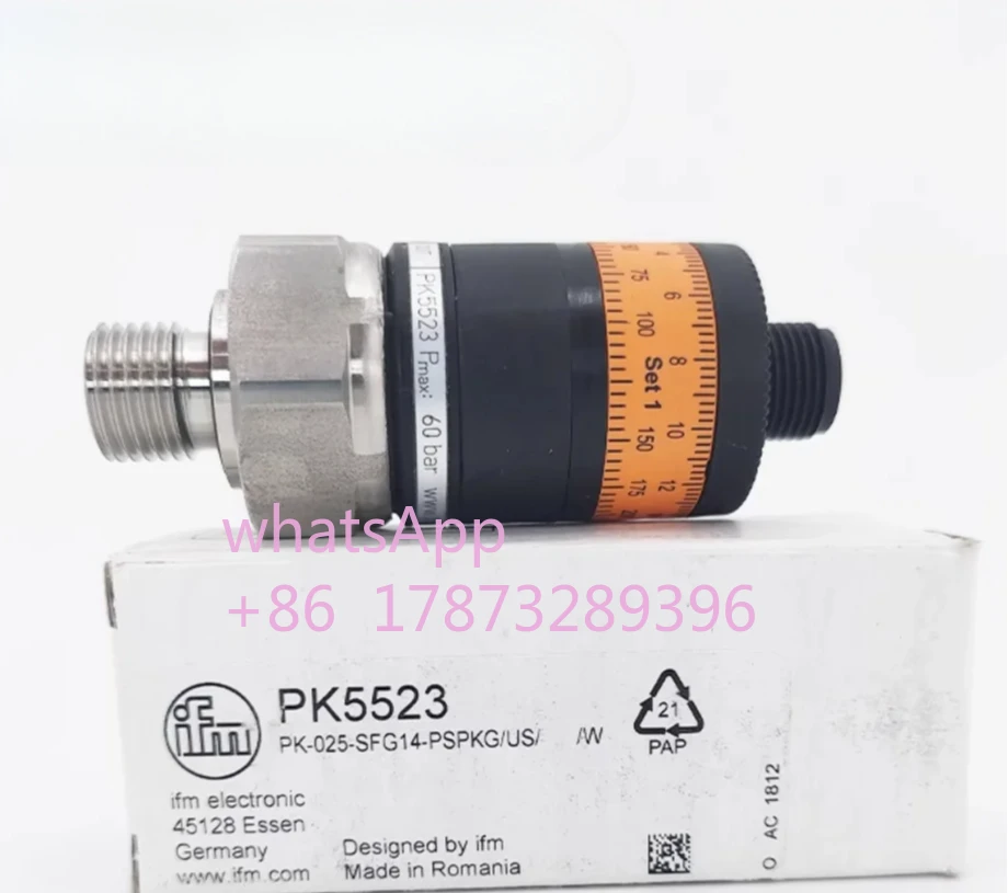 Original IFM Pressure Sensor PK6530 PK6520 PK6521 PK6522 PK6524 PK6534 PK6532