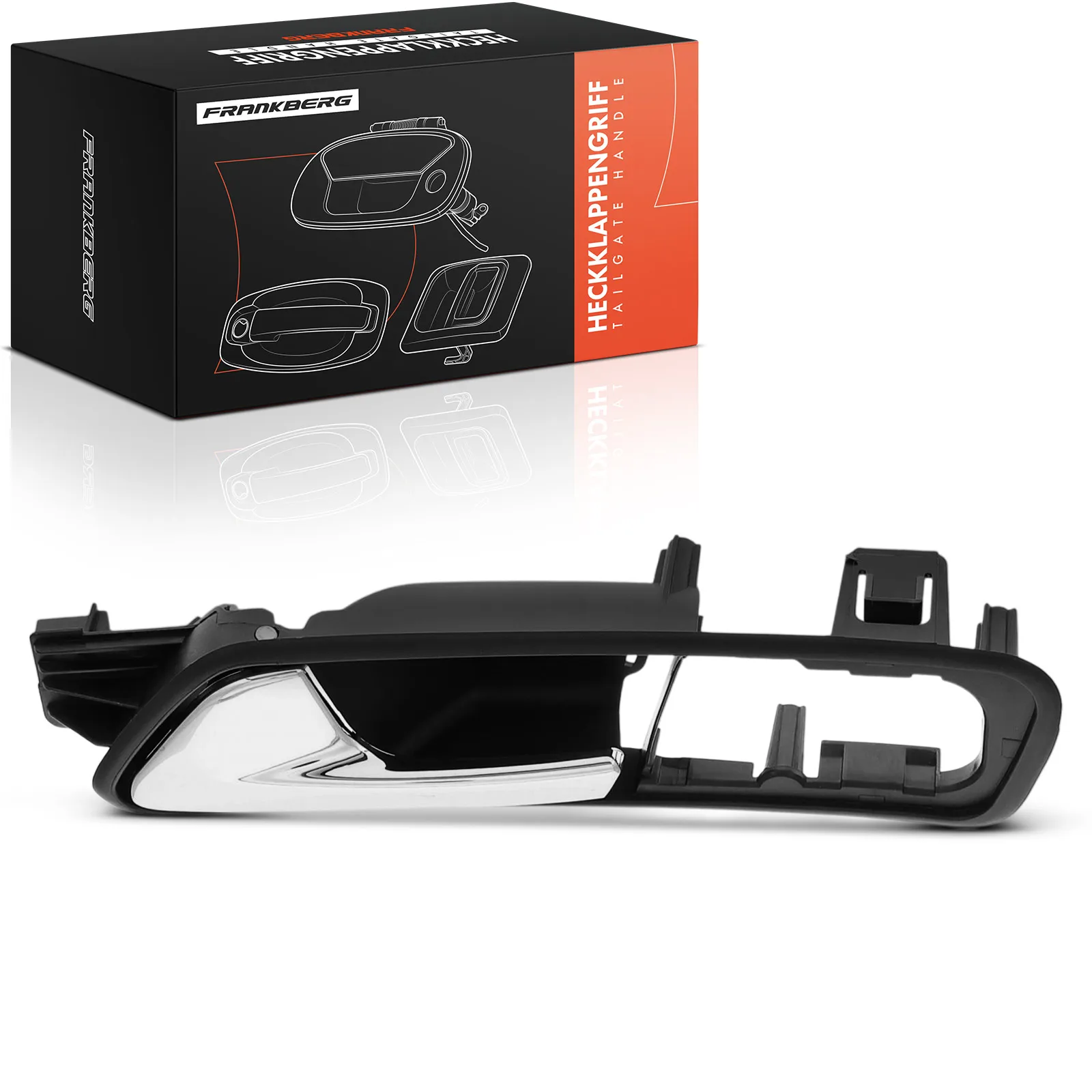 Frankenberg 1x Binnendeurgreep linksvoor voor VW Touran 1T1 1T2 1T3 1.4L 1.6L 1.9L 2.0L 1.2L 2003–2015 1T1837113C