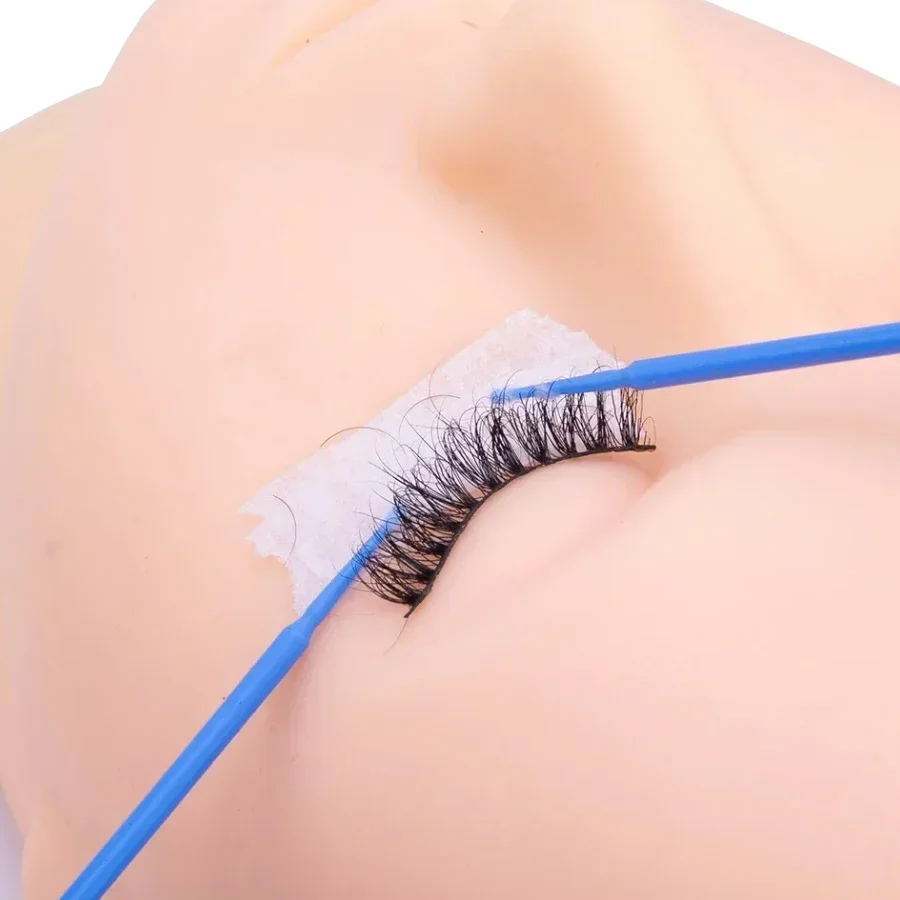 مجموعة من فرش تنظيف الرموش - 300/500/1000 قطعة من أدوات إزالة المكياج الاحترافية لوصلات الرموش والعمل التفصيلي #5