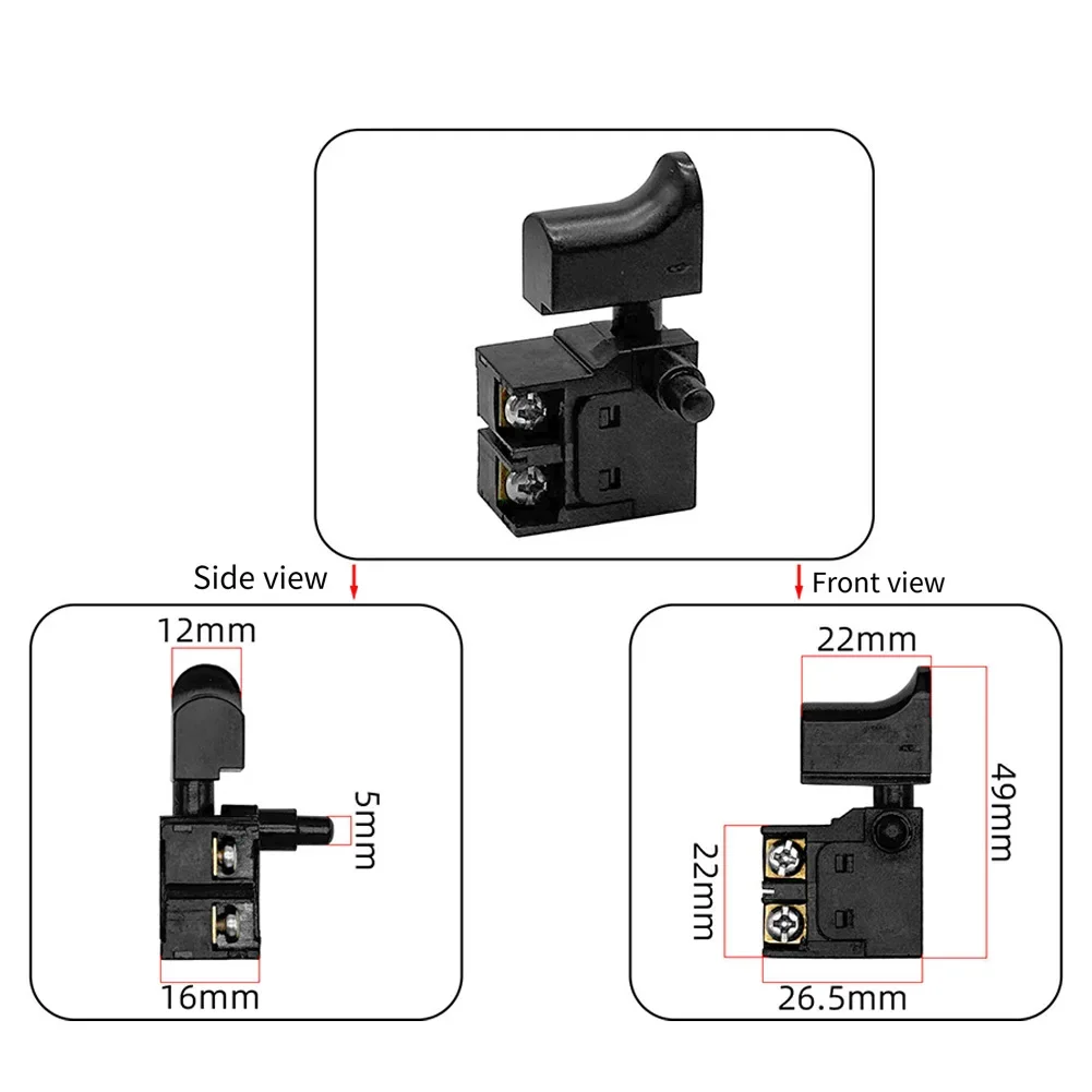 

Accessory Switch with Touch Control and Copper Contact Material for Stable On Off Operation and Tightening Connector