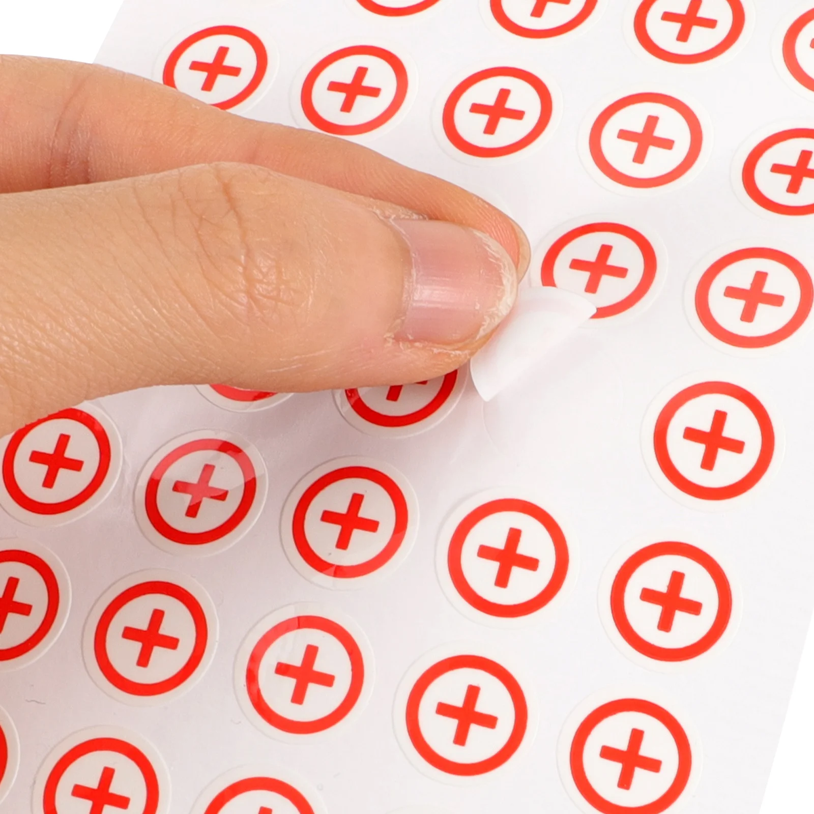 120pcs Power Polarity Sign Stickers Pvc Electrical Safety Warning Decals For Machinery Panel Security Labels