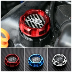 Carbon fiber logo Aluminum ENGINE Oil Cap For Honda Accord SI Element ACURA INTEGRA S2000 PRELUDE PRELUDE Civic Fit Mugen Power