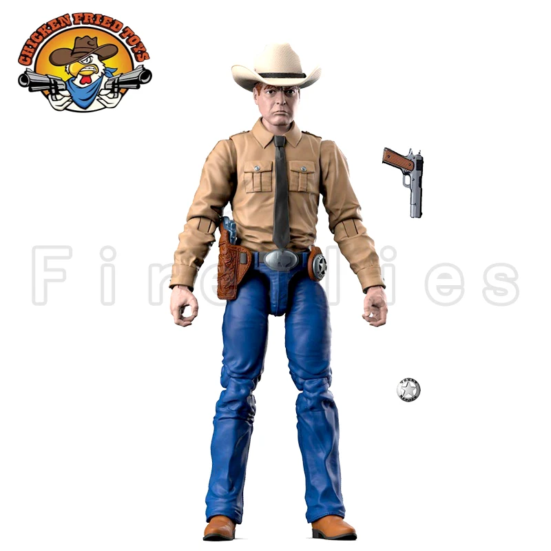 1/18 3,75 Zoll Huhn gebratenes Spielzeug Action figur Cent Roman Legenden moderne Texas Ranger Anime Sammlung Modell Spielzeug versand kostenfrei