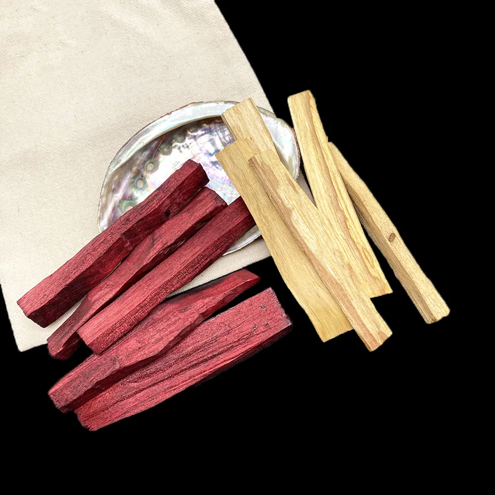 Dragon's Blood Palo Santo Holzstäbchen, natürlicher Weihrauchstäbchen, Fleck-Aromatherapie für die Kristallreinigung, Luftreinigung zu Hause – Detail 2