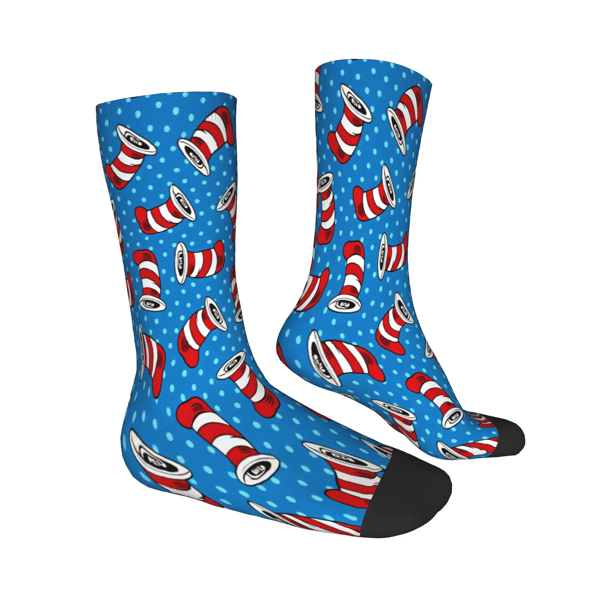 Dr Seussed Characters Read Amazing  Stockings Men  Socks Quality Kawaii Socks Winter Skateboard Anti Skid Pattern Socks Gift
