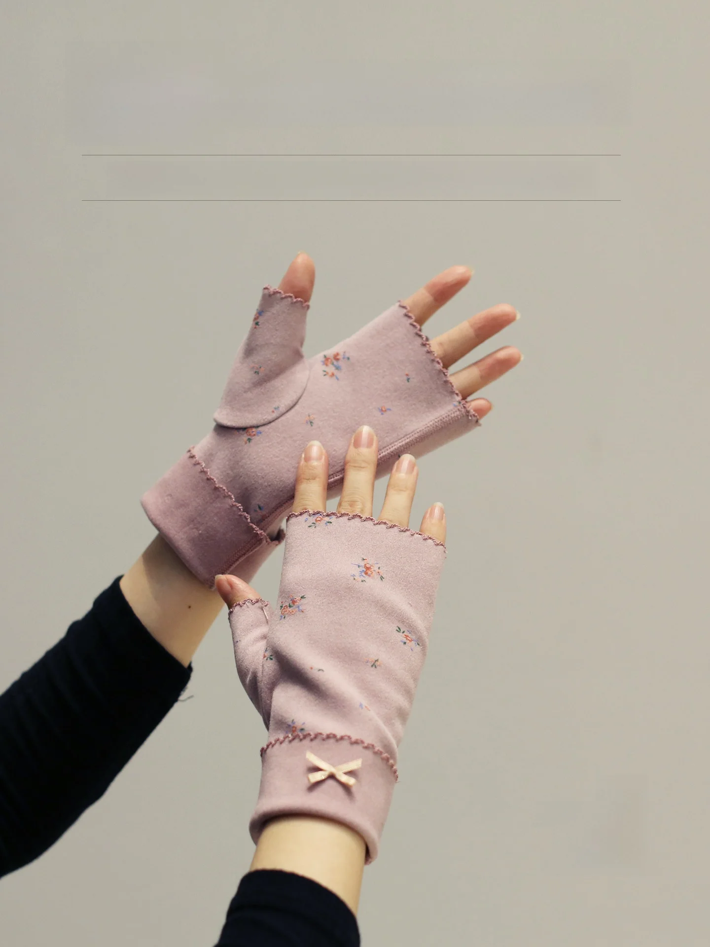luvas-de-dedo-florais-sle-coreanas-sensation-de-veludo-feminino-elastico-quente-protecao-de-pulso-no-de-escrita-de-estudante
