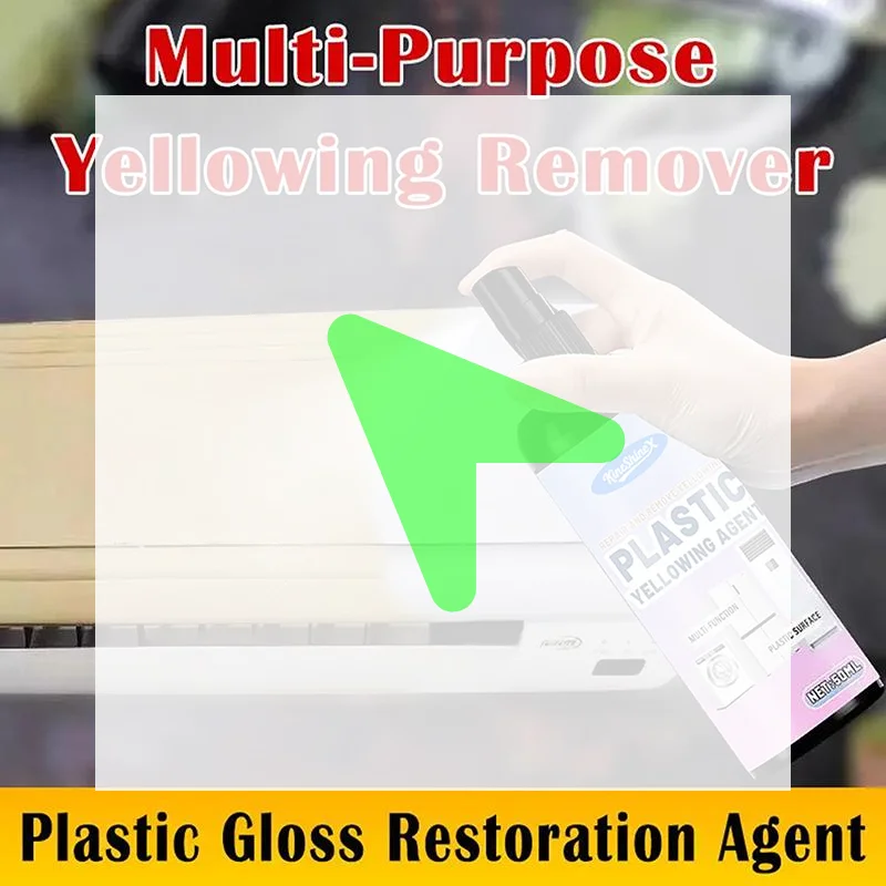

New Cleaning Agent To Remove Yellowing Plastic From Air Conditioning, Washing Machines, And Appliances - Anti-Oxidation