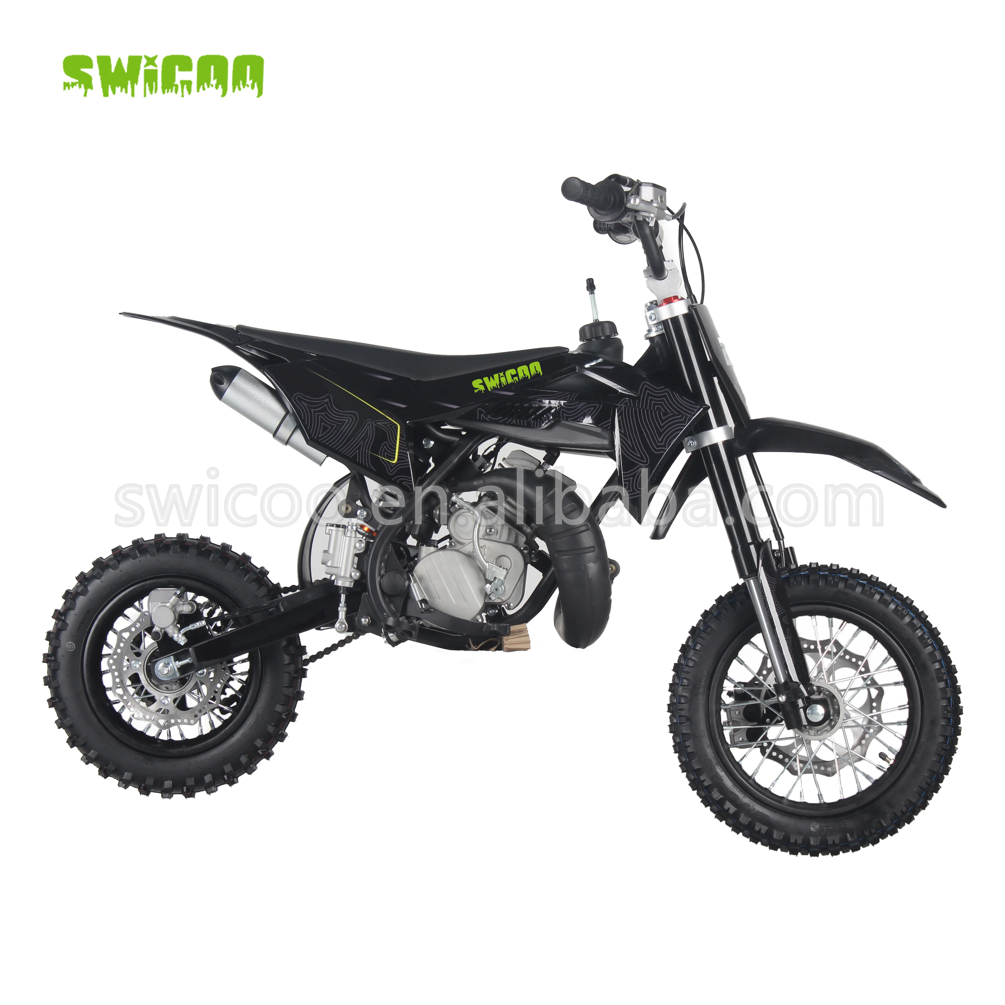 Mini Motorcyclesocial ScenesChildren'smotorcyclesSWICOO Mini Motorcycle 49cc 50cc 2 Stroke Air Cooled Dirt Bike Mini Off Road Mo view 3