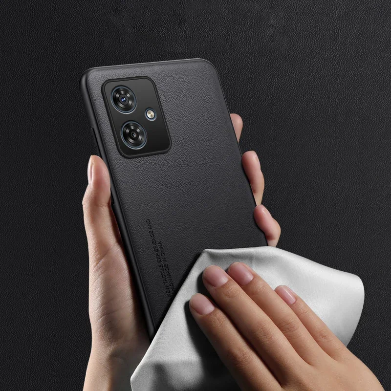 

For Motorola Moto G55 Case for Silicone Bumper Phone Cases Back Cover Coque Capa Fundas Thin Soft Frame Shockproof Bumper