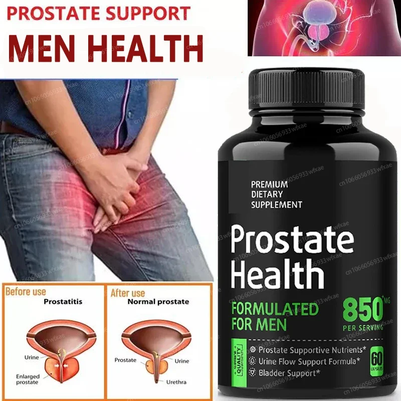 

Saw Palmetto and Pumpkin Seed Extract Supplements Prostate Healthy Support Size Supports Urinary Relief and Bladder Control