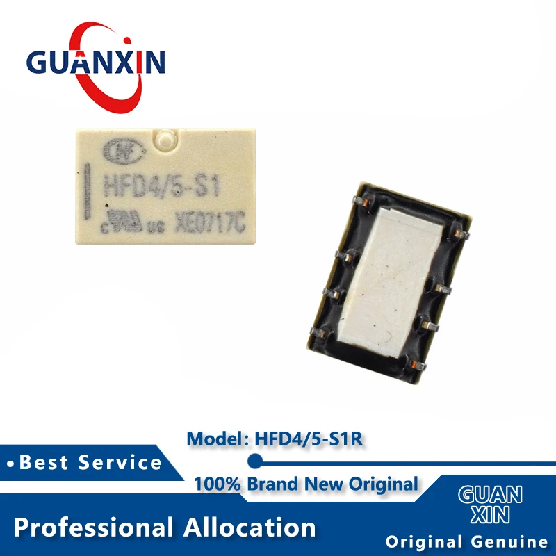 

100% New electronics HFD4/5-S1R SMD Marking HFD4/5-S1