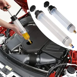 200/500cc Car Oil Fluid Extractor Syringe Bottle Transfer Car Fuel Fluid Extraction Hand Pump Auto Oil Filling Equipment Tools