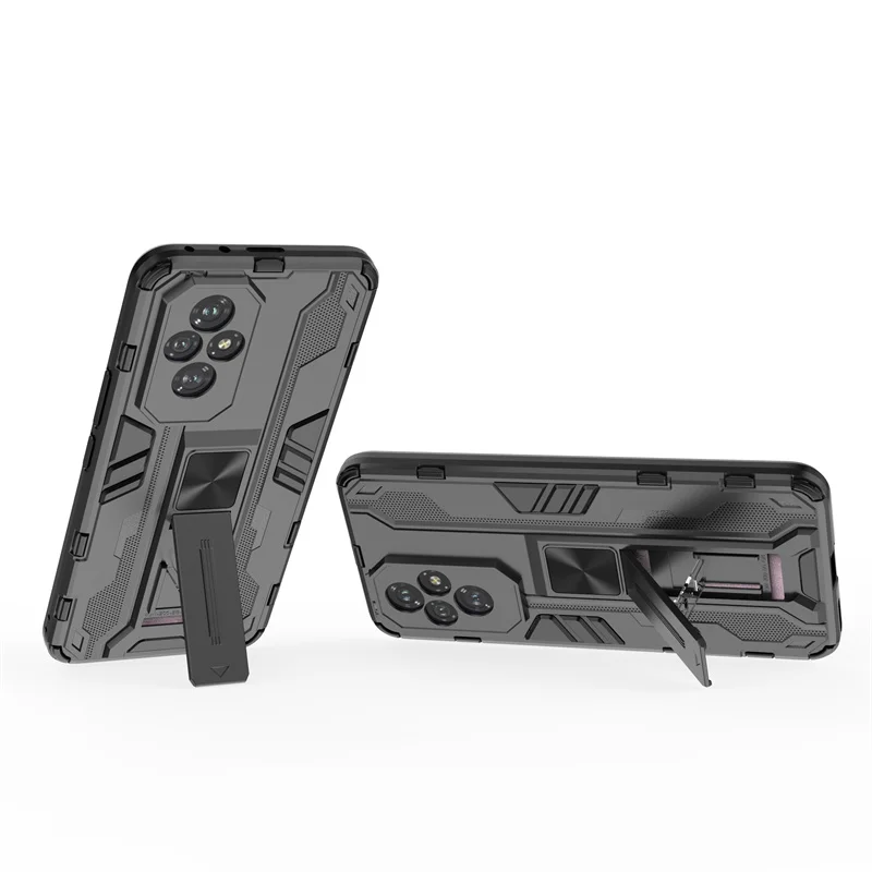 Caso Armadura à Prova de Choque Para Honra 200 Pro 90 70 X9c Honor200 5G Magnetic Holder Stand PC Capa Traseira Para Honra Magic 6 7 Lite Funda