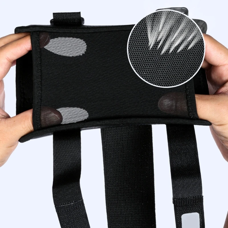 

K0EF Aluminum Reinforced Wrist Support Brace for Enhances Stability and Sprain Prevention Sport like Basketball and Badminton