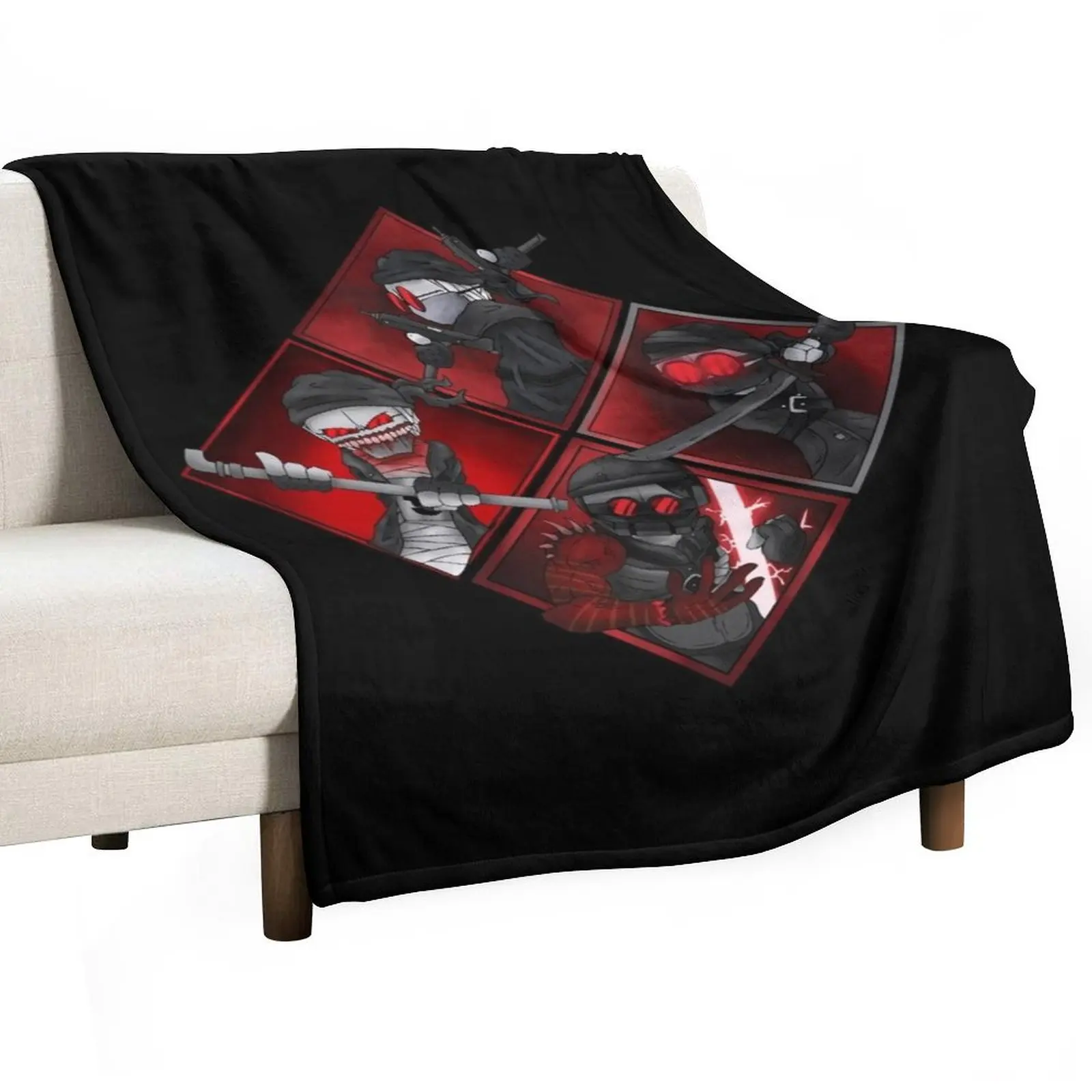 

Madness combat 4 Hank j wimbleton art Throw Blanket decorative Luxury Brand Furry bed plaid Blankets