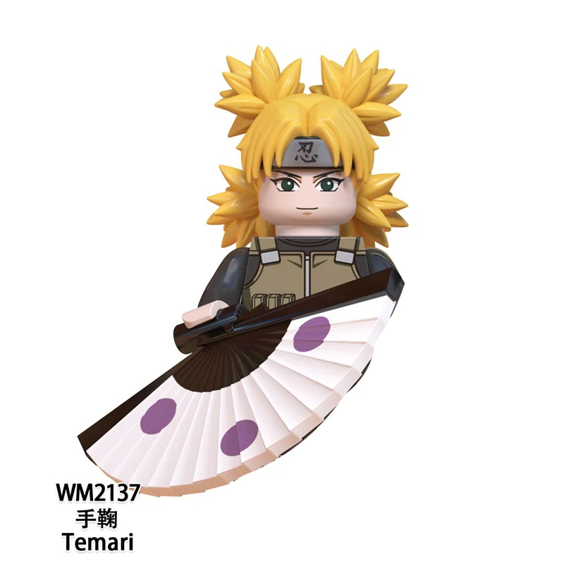 Anime Naruto Pain Sasuke Gaara Blocos de Construção, Mini Action Figures, Tijolos para Presentes, Coleção Minifigures, Brinquedos Educativos, DIY