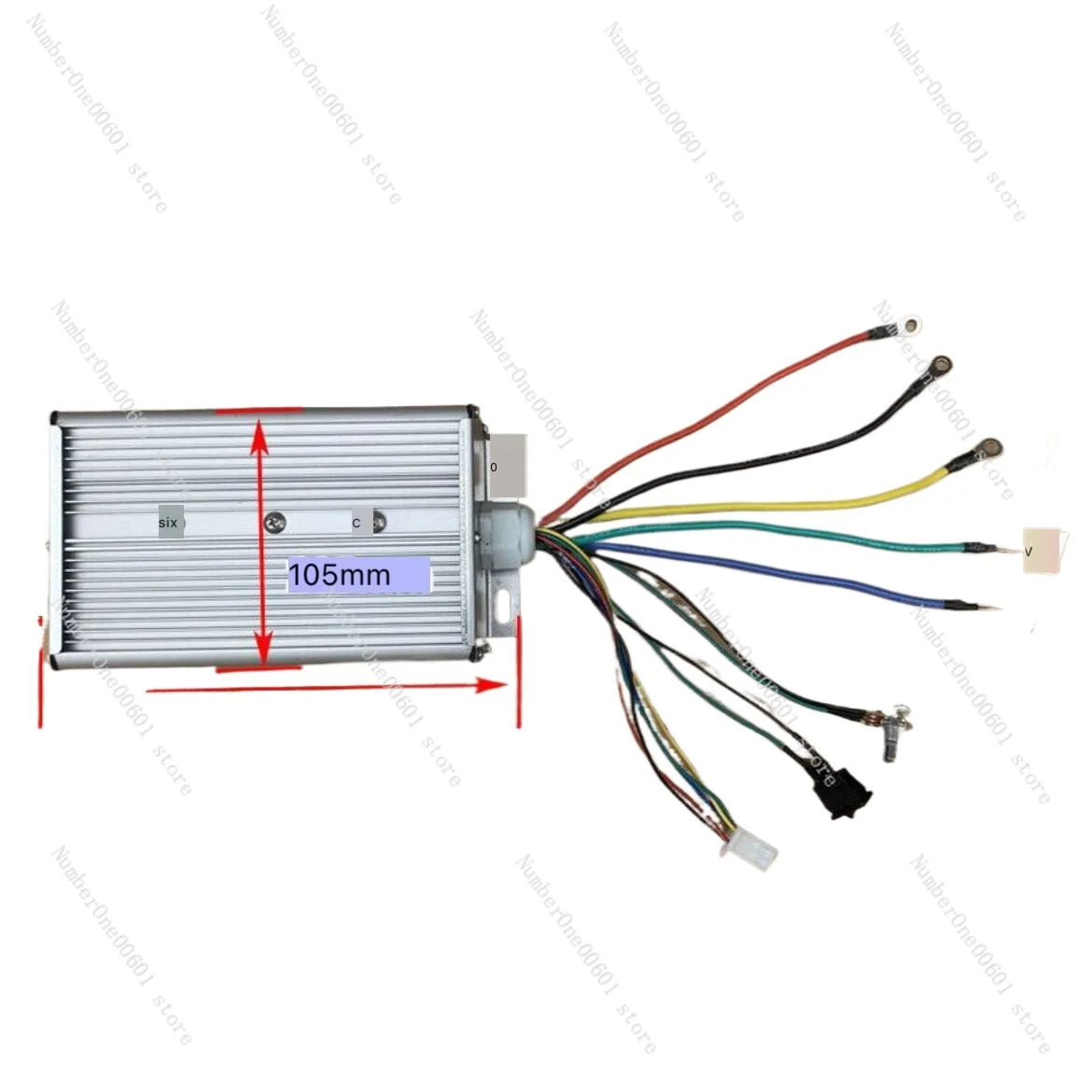 

DC12v-24v бесщеточный контроллер двигателя, высокомощный бесщеточный драйвер двигателя 1000 Вт 55A