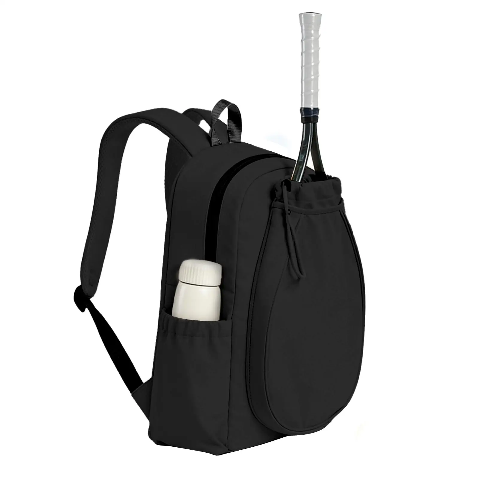 

Pickleball Paddle Bag Holds 2 Rackets Sports Pack With Shoe Compartment And Waterproof Pocket Tennis Racket Backpack For