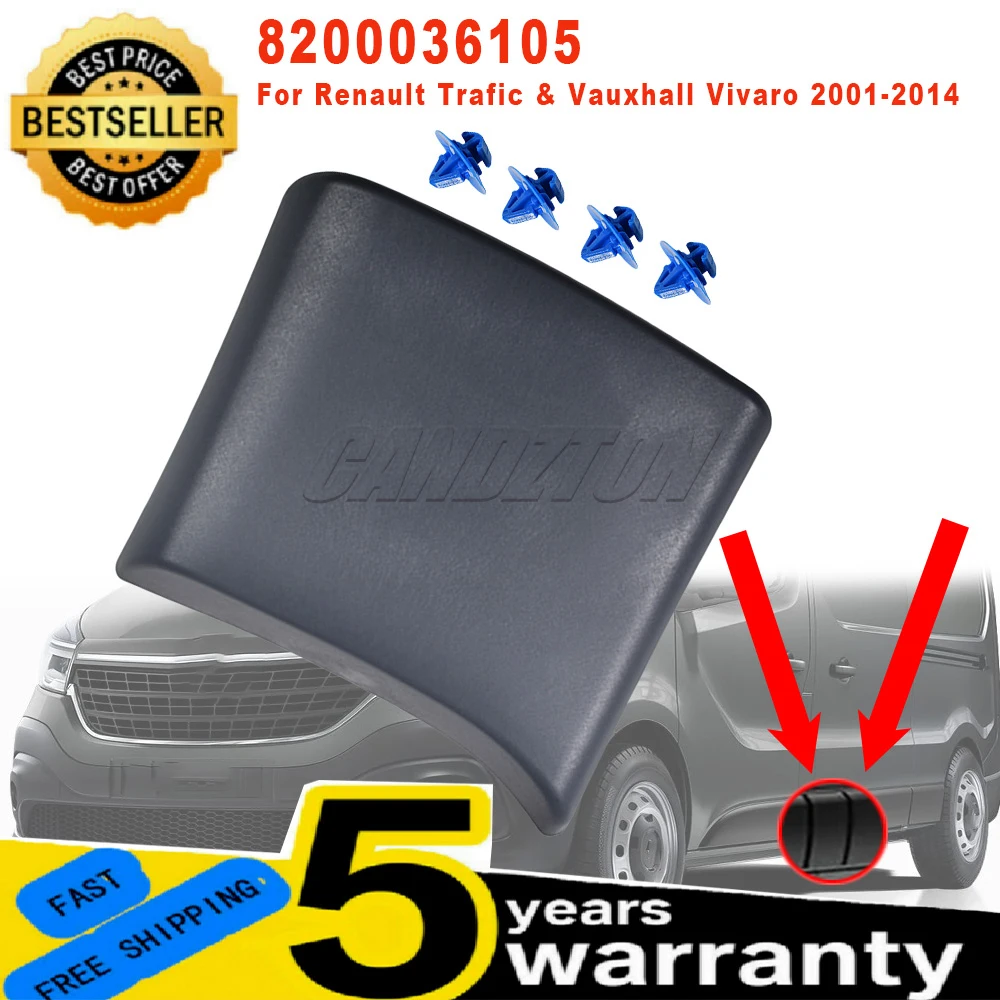 

8200036105 OEM Fit Left Side Exterior Door Trim Panel Cover kit For Renault Trafic & Vauxhall Vivaro 2001-2014 Car Accessories