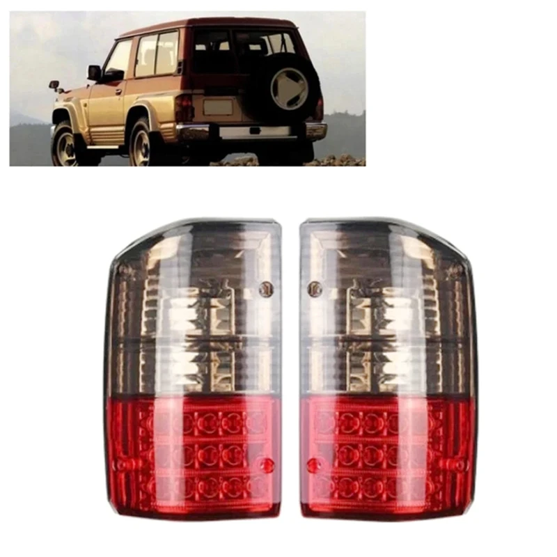 Lampu berhenti rem rakitan lampu ekor LED Bumper belakang untuk Nissan Patrol GQ 1988-1997 2655505J00