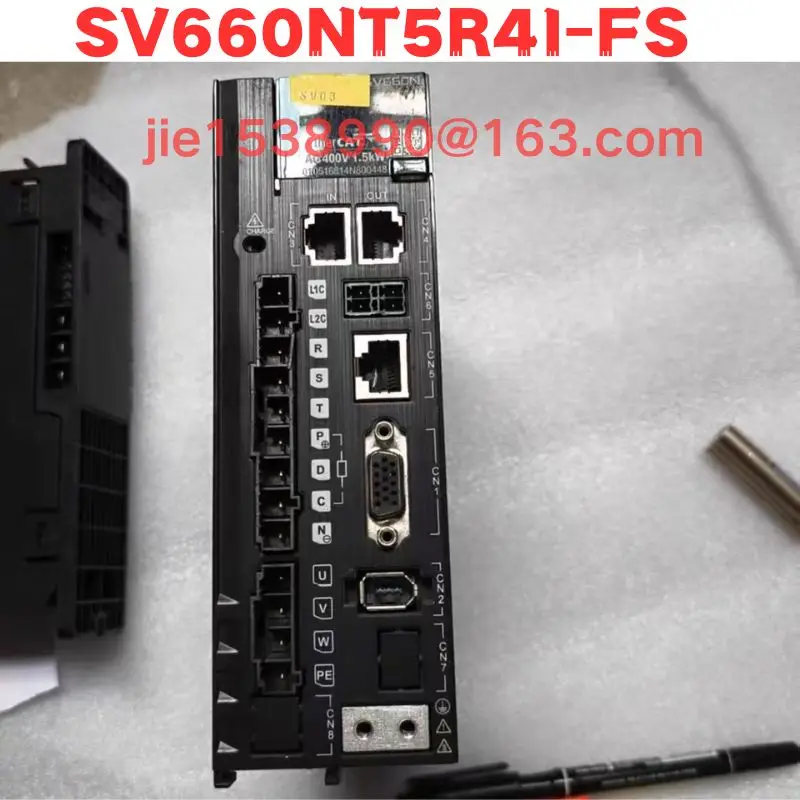 Used Servo Driver SV660NT5R4I-FS  Normal Function Tested OK
