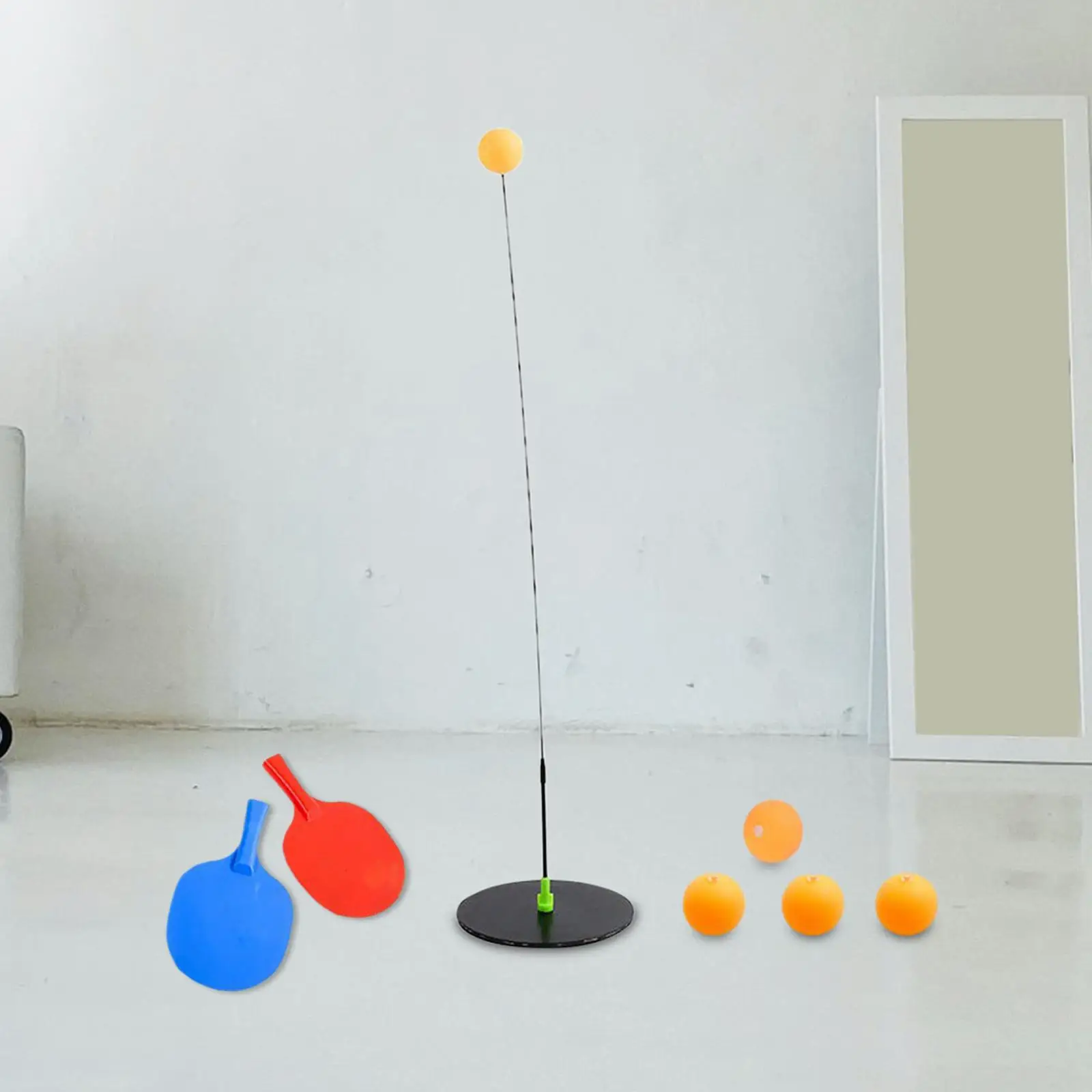 Entrenador de tenis de mesa, paletas de Ping Pong y bolas, dispositivo de entrenamiento de juguete para padres e hijos, ejercitador, accesorios de práctica deportiva