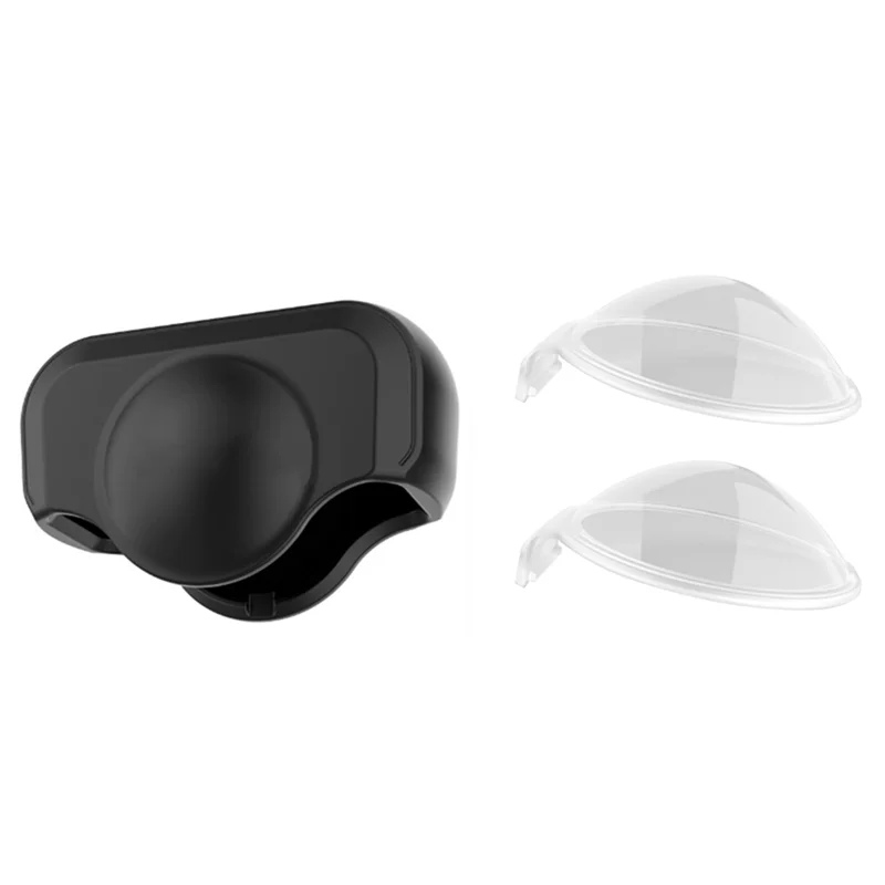 【2025 NEWLY】For DJI OSMO 360 Panoramic Camera Lens Protector Silicone Lens Cover Anti-Collision Anti-Scratch Protective Cover