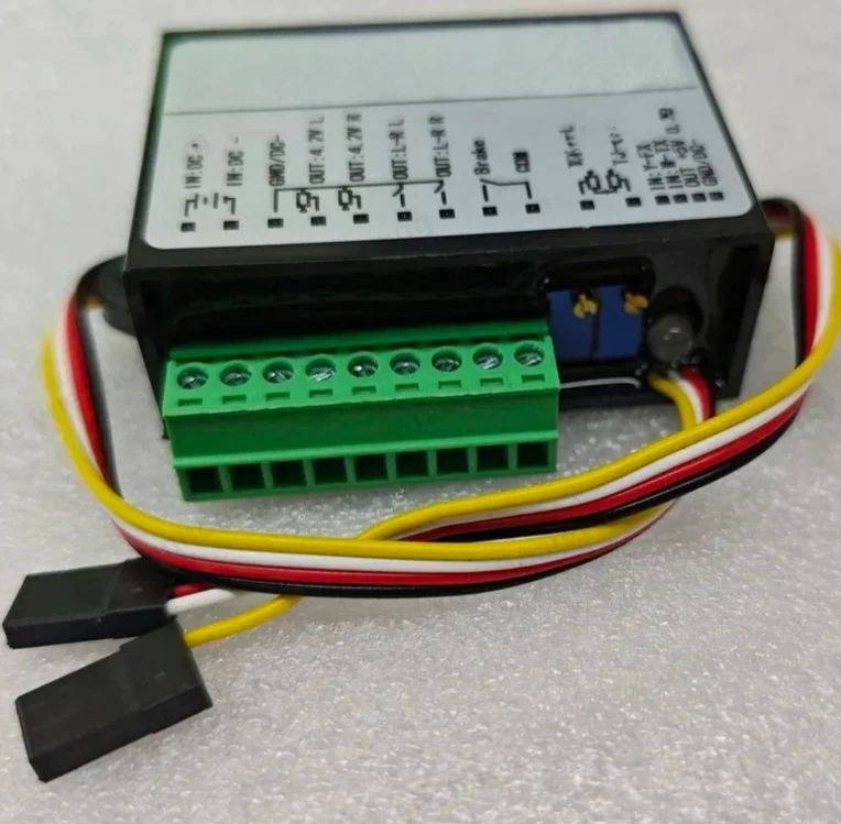 1PCS Receiver Signal Converter Dual-way Differential Controller Convertion Module Input 15-80V PWM Voltage Electromagnetic Brake