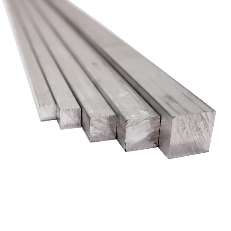 Barra cuadrada de aluminio