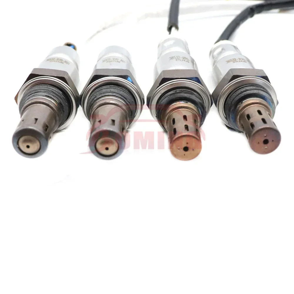 4X 36531-R70-A01 36532-R70-A01 Sensor Lambda de oxígeno O2 aguas arriba y aguas abajo para Honda Odyssey Accord Pilot Ridgeline Acura TSX TL