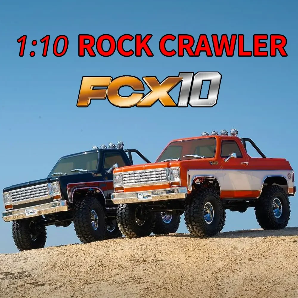 1:10 Scale FCX10 K5 RC Electric Remote Control Model Car Rock Crawler 4WD RTR 2.4GHz Adult Children's Toys